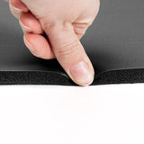 #DoYourFitness Fitnessmatte 183x61x1,2 cm schwarz, rutschfest, robust, weich, dünn, ideal für Yoga und Gymnastik in- und outdoor.