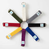 #DoYourYoga Yogagurt Madira - 100% Baumwolle, 8 Farben, 250 x 3,8 cm, unterstützt Dehnung und Flexibilität beim Yoga.