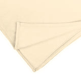 LUMALAND Kuscheldecke - 220x240 cm beige aus weichem Coral-Fleece, vielseitig als Sofadecke, Tagesdecke oder Dekoration nutzbar.