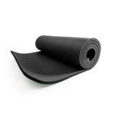 #DoYourFitness Fitnessmatte schwarz 183x61x1,2 cm, rutschfest, robust, weich, platzsparend, ideal für Yoga und Gymnastik indoor & outdoor.