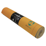 #DoYourYoga Yogamatte Yoganidra in Orange, langlebig, rutschfest, 183 x 61 x 0,4 cm, ideal für Yoga und Pilates.
