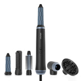 VITALmaxx Air Curler Plus 7-tlg. - 1500W schwarz mit 6 Aufsätzen für vielseitige Locken und Stylings ohne starke Hitze.