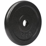 #DoYourFitness Gusseisen Hantelscheiben Gewichtscheiben 5 kg mit 28/29 mm Bohrung, robust und langlebig für Kraftsport und Cross-Training.