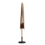 LUMALAND Abdeckung für Sonnenschirm - 160 x 50/65 cm - Beige, wasserdichte Schutzhülle aus robustem PVC Oxford 600D Gewebe.