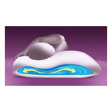 VITALmaxx Komfort-Wasserkissen mit anpassbarem Wasserkern für individuellen Härtegrad und weiche, stützende Oberfläche.