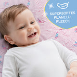 MAXXMEE Verwandlungskissen Glow in the dark Kissen Kopfkissen Fleecedecke 2in1 unterwegs aus supersoftem Flanell-Fleece für Kinder