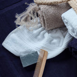 LUMALAND Premium Handtücher 4er-Set Grau mit 2 Handtüchern 50x100 cm und 2 Badetüchern 70x140 cm aus 100% Baumwolle Frottee