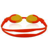#DoYourSwimming Kinder-Schwimmbrille Picco orange/gelb mit 100% UV-Schutz, Antibeschlag und sicherem Sitz aus flexiblem Silikon.