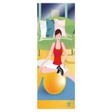#DoYourYoga Yogamatte Yoganidra 183x61x0,4 cm, rutschfest, hautfreundlich, leicht transportierbar für Yoga und Pilates.