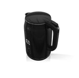 MAXXMEE Wasserkocher mit LED-Temperaturanzeige, 1,7 l Fassungsvermögen, schwarz, doppelwandig, Touchdisplay, Edelstahl-Innengehäuse.