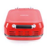 GOURMETmaxx Elektrischer Pizza-Ofen mit Timerfunktion, Pizzastein, 1800 W, bis 400 °C, 30 cm Ø für knusprige Pizza und Flammkuchen.