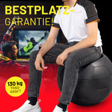 LUMALAND EM 2024 Fußball-Sitz-Kühlbox 41 L - robust, bis 130 kg tragbar, ideal für Fußballfans zum Sitzen und Kühlen bei der EM 2024.