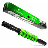 #DoYourFitness Massageroller Murali 41cm lang Schwarz/Grün zur Faszien- und Tiefenmuskulaturmassage für gezielte Selbstmassage.