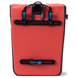 DoYourSports Wasserdichte Fahrradtasche Roll-Top 21 L Rot mit praktischem Schnellverbindungssystem für Fahrrad und Alltag.