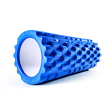 #DoYourFitness Faszienrolle "Anasuya" blau, rutschfester Foam Roller für effektives Faszientraining und Selbstmassage mit Trainingsplan.