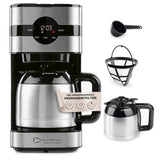 Barista Filterkaffeemaschine Touch Iso mit Isolierkanne, LED-Touchdisplay und Timerfunktion, inklusive Permanentfilter.