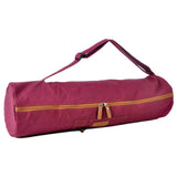 #DoYourYoga Yogatasche Sunita Rosé Rot Größe M, aus robustem Canvas mit verstellbarem Tragegurt und Reißverschluss für Yogamatten bis 63x13 cm.