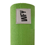#DoYourYoga Fitnessmatte Yogamatte "Annapurna Comfort" grün, 183x61 cm, rutschfest und komfortabel für Pilates und Workouts.