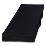 LUMALAND Matratzen-Aufbewahrungstasche Platzsparend 160x200x25cm Schwarz mit Reißverschluss und Tragegriff aus robustem Polypropylen Vlies.