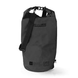 Where Tomorrow Dry Bag 30L - Style 01 - Schwarz, wasserdichter und robuster Rucksack mit verstellbarem Schultergurt für Outdoor-Abenteuer.