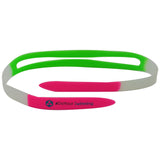 #DoYourSwimming Kinder-Schwimmbrille Flippo pink/grün mit robustem Silikonband, UV-Schutz, Antibeschlag und sicherem Sitz.