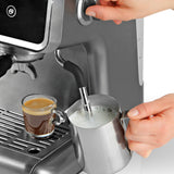 BEEM Milchkännchen – 350 ml Edelstahl-Milchkännchen zum perfekten Milchschaumaufschäumen für Kaffee, spülmaschinengeeignet und tropffrei.