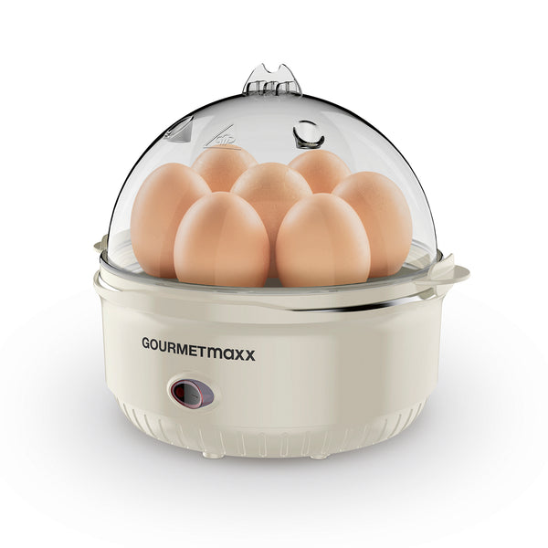 GOURMETmaxx Eierkocher für 7 Eier - Vanille