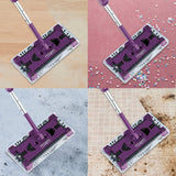 Akku-Besen Swivel Sweeper G2 mit Li-Ion Batterie lila reinigt Böden kabellos und mit 360° Rotation leicht unter Möbeln.