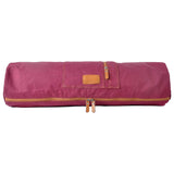 #DoYourYoga Yogatasche "Sunita" Rosé Rot Größe M aus robustem Canvas mit Zusatzfach und verstellbarem Tragegurt für Yogamatten.