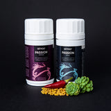 Qinao PASSION MALE Nahrungsergänzungsmittel mit Bockshornklee, Rosenwurz, Chili, Magnesium, Zink und Vitamin B6, vegan und glutenfrei.