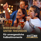 BIER MAXX Bierzapfanlage - Zapfen wie die Profis für frisches Fassbier und unvergessliche Fußballmomente mit Freunden.