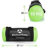 World Fitness Corebag Sandsack Carolous - Fitness Power Bag 10 kg, robust und ideal für Functional Training und CrossFit Workouts.