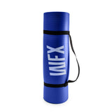 DoYourFitness Yogamatte Amisha - 183 x 61 x 1,2 cm in Dunkelblau, rutschfest und strapazierfähig für fortgeschrittenes Training.