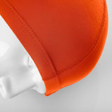 #DoYourSwimming Badekappe aus Stoff für Erwachsene & Jugendliche in Orange, leichter Lycra-Stoff, bequem und sonnenschützend.