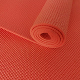 #DoYourYoga Fitnessmatte Yogamatte "Annapurna Comfort" in Orange, rutschfest, weich, pflegeleicht, 183 x 61 cm für Pilates und Fitness.
