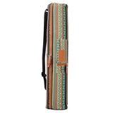 #DoYourYoga Yogatasche "Sunita" Muster 3 Größe M aus robustem Canvas mit Doppel-Reißverschluss und verstellbarem Tragegurt.