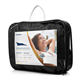 LUMALAND Sonnensegel 100% HDPE mit Stabilisator, UV-Schutz, Rechteck 5 x 7 Meter, schwarz, reißfest und pflegeleicht.