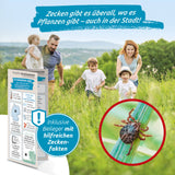 tickSAFE Zeckengreifer mit rotierendem Greiferkopf zur Anwendung am Menschen schonend Zecken entfernen ohne Quetschen oder Ziehen bei Kindern und Erwachsenen