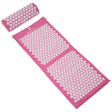 DoYourSports Akupressur-Set XXL Yumanyi mit Yantramatte 125x48 cm und Kopfkissen 48x9 cm in Pink zur gezielten Akupressur und Entspannung.