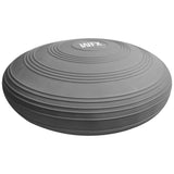 World Fitness Ballsitzkissen "Blowup" - Inkl. Pumpe - Ø 33 cm - Space Grau ergonomisches Balance- und Trainingskissen aus robustem Material.