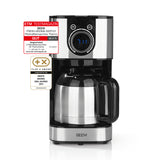 BEEM Kaffeemaschine Fresh-Aroma-Switch Thermo mit LED-Touch-Display, Timer, doppelwandiger Isolierkanne und modernem Design.