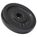 #DoYourFitness Gusseisen Hantelscheiben Gewichtscheiben 2,5 kg mit 28/29 mm Bohrung, robust und langlebig, grau, für Kraftsport und Training.