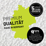 LUMALAND Animal Line Kindersitzsack Hippo - Türkis mit 5 Jahren Garantie, deutscher Herstellung und hochwertigen EPS-Perlenfüllung