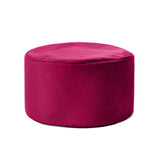 LUMALAND Sitzsack Pouf (50 L) in Rotwein, multifunktional für In- & Outdoor, leicht, langlebig, mit verdecktem Reißverschluss und pflegeleichtem Material.
