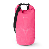 #DoYourSports Dry Bag 20L Pink wasserdichter, robuster Outdoor-Rucksack mit verstellbarem Schultergurt und Rolltop-Verschluss.