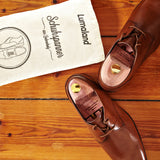 LUMALAND Schuhspanner unisex - Zedernholz - Größe 46/47 mit Baumwollbeutel zur optimalen Schuhform und Feuchtigkeitsaufnahme.