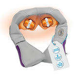 VITALmaxx Shiatsu-Massagegerät mit Wärme, 4 Massagebällen, Knet- & Druckmassage, intuitivem Bedienfeld und Haltegurt.