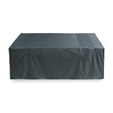 LUMALAND Abdeckplane für Gartenmöbel 242x162x100 cm, wasserdicht, reißfest, mit UV-Schutz, grün/grau, schützt vor Wetter und Schmutz.