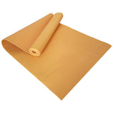 DoYourYoga Yogamatte Kirana Curry 183x61x0,4 cm, weich, rutschfest, flexibel für Yoga, Pilates und Fitness, pflegeleicht.