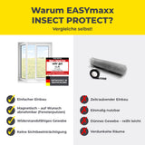 EASYmaxx Insect Protect Insektenschutzgitter mit Magnet – einfach montierbar, magnetisch, widerstandsfähig und ohne Sichtbeeinträchtigung.